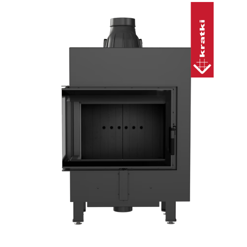 Kratki Lucy 12 Slim Kamineinsatz 8 kW Eckkamin