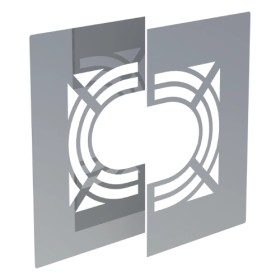 Deckenblende für Hinterlüftung, zweiteilig, 31-45° - doppelwandig - Tecnovis TEC-DW-CLASSIC