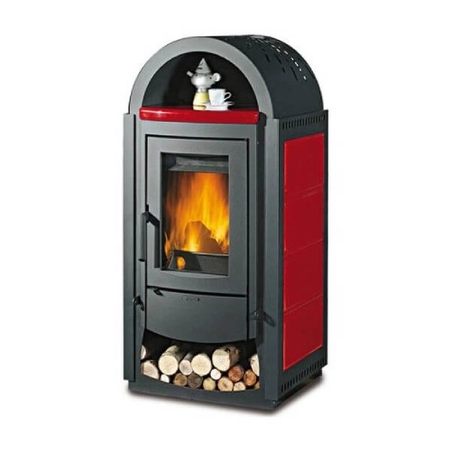 La Nordica Svezia New BII Kaminofen 10,6 kW mit Warmhaltefach