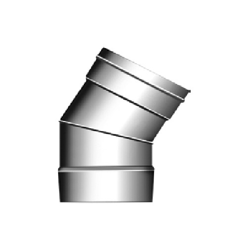 Bogen 0°-33° - einwandig - Schräder Future EW Bogen 0°-33° - einwandig - Schräder Future EW