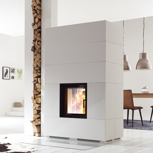 Camina S7 TV Hoch Kaminbausatz 7 kW Speicheranlage