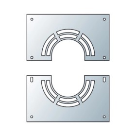 Blendblech mit Hinterlüftung 10-20° - doppelwandig - Raab DW-Systeme