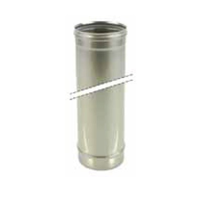 Längenelement 1000 mm - einwandig - Schiedel Metaloterm ME