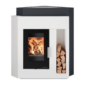 Haas und Sohn PINUS-II Eck Kaminbausatz 8 kW