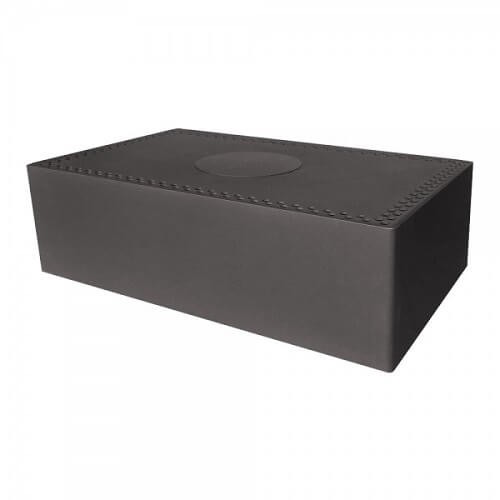 Austroflamm - Aufsatzbox, h = 19,1 cm, Anschluss links/rechts/hinten Kaminzubehör
