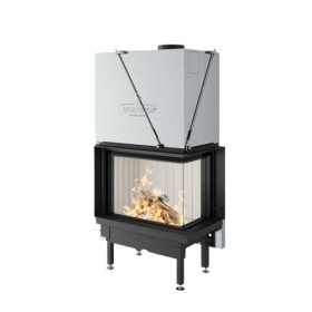 Spartherm Premium V-2R-68h Kamineinsatz 9,6 kW Eckkamin, Schiebetür