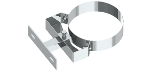 Wandabstandshalter 50 - 150 mm - konzentrisch für Tecnovis TEC-LAS-PP und TEC-LAS-Deco