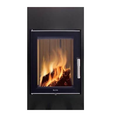 Kaminzubehör LEDA - Stahl-Frontplatte H892 x B480 mm (6 mm), schwarz pulverbeschichtet