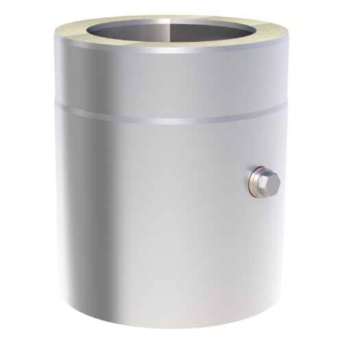 Entwässerungs-/Messelement 250 mm mit 1/2“ Muffe und Verschlussschraube - doppelwandig - Tecnovis TEC-DW-DESIGN Entwässerungs-/Messelement 250 mm mit 1/2“ Muffe und Verschlussschraube - doppelwandig - Tecnovis TEC-DW-DESIGN