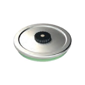 Blinddeckel BDVIT, max. 200°C, für Erdgas-Anlagen - einwandig - eka edelstahlkamine complex E