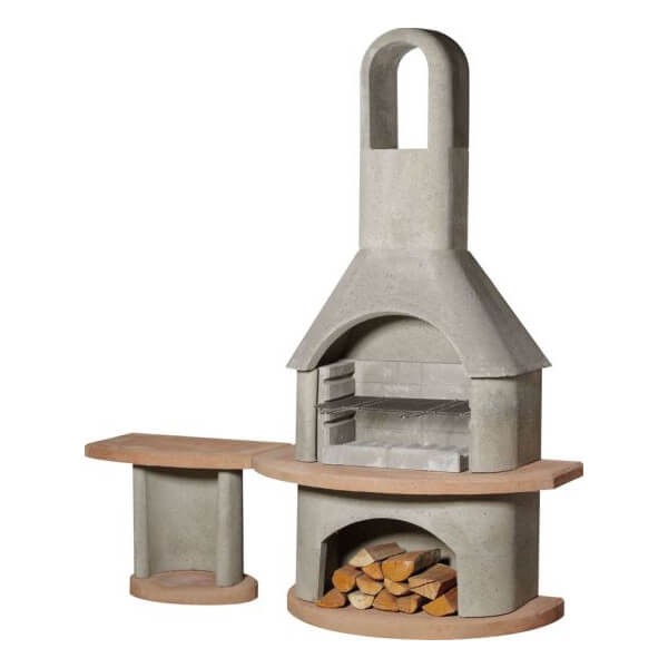 Grillkamin Buschbeck Carmen mit Beistelltisch Grillkamin Buschbeck Carmen mit Beistelltisch