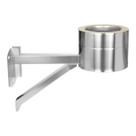 Grundplatte rund mit Kondensatablauf unten und Halterung verstellbar bis 200 mm - Tecnovis TEC-DW-Classic