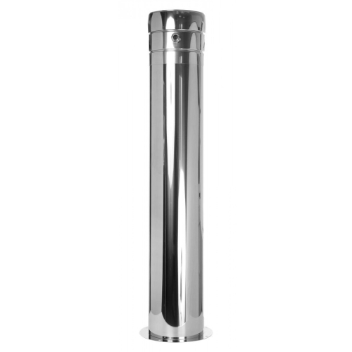 Teleskopstütze 190 - 1130 mm inkl. Teleskopkopf - doppelwandig - Tecnovis TEC-DW-Standard