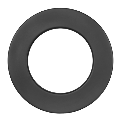 Ofenrohr - doppelwandig - Wandrosette 55 mm schwarz - Tecnovis TEC-Protect