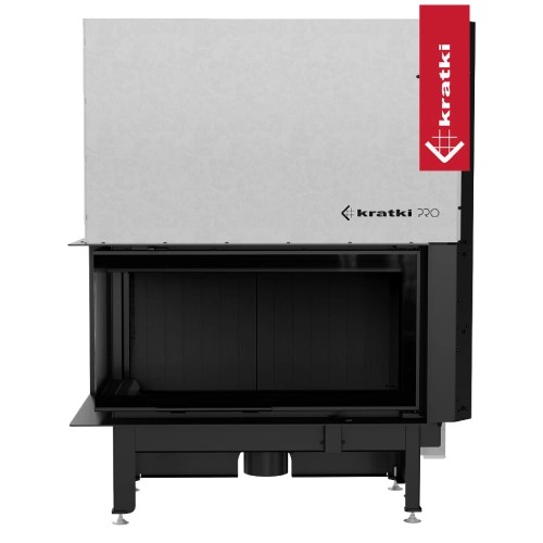 Kratki Nadia 14 Kamineinsatz 14 kW Eckkamin