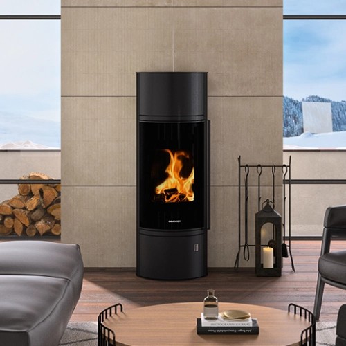 Oranier Arena W+ 2.0 pureBLACK Kaminofen 7 kW