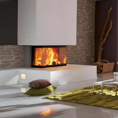 Spartherm Arte 3RL-80h Kamineinsatz 11,4 kW Panoramakamin Schiebetür