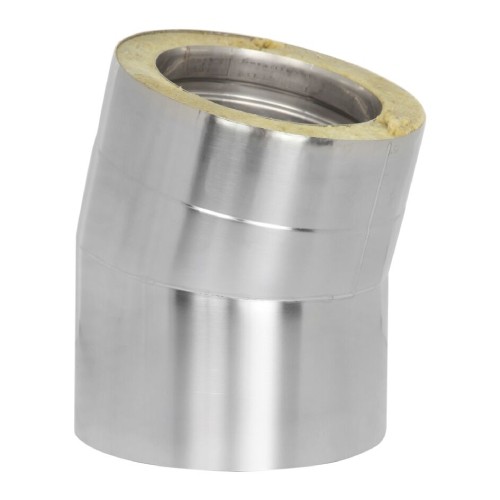Winkel 15° starr - doppelwandig - Tecnovis TEC-DW-Design