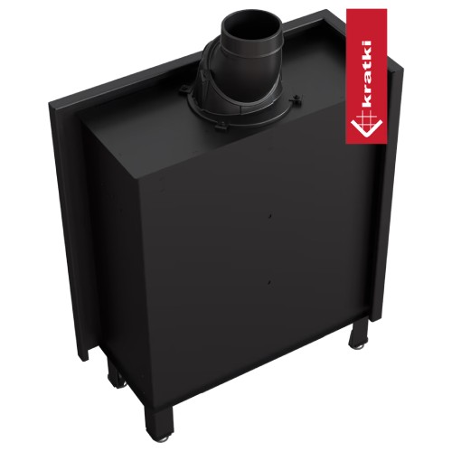 Kratki Lucy 14 Slim Kamineinsatz 10 kW Eckkamin