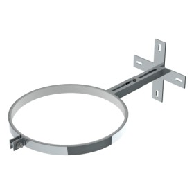Wandabstandshalter verstellbar 130-210 mm - Tecnovis Wäscheabwurfschacht