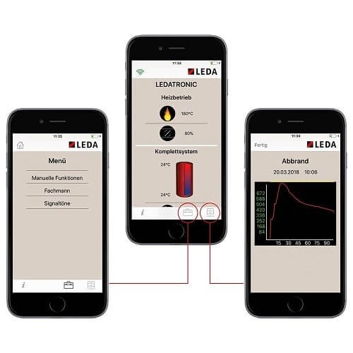 Leda - LEDATRONIC LT3 WiFi für Fondia / Sandia / Lava / Lava W Kaminzubehör