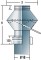 Vorschau: Deflektorhaube mit Abschlussstück- doppelwandig - Raab DW-FU