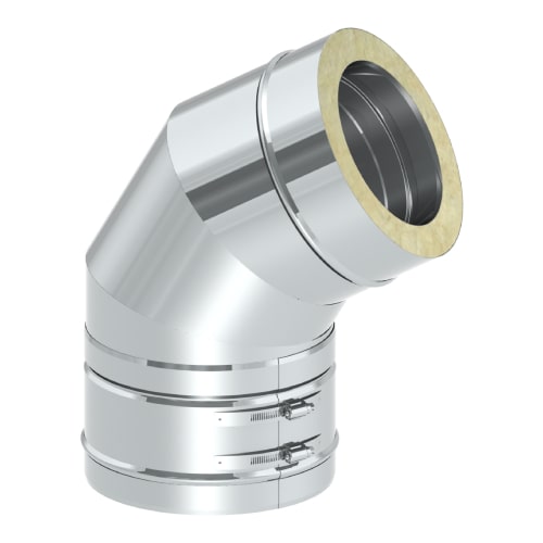 Winkel 60° starr - doppelwandig - Tecnovis TEC-DW-Classic