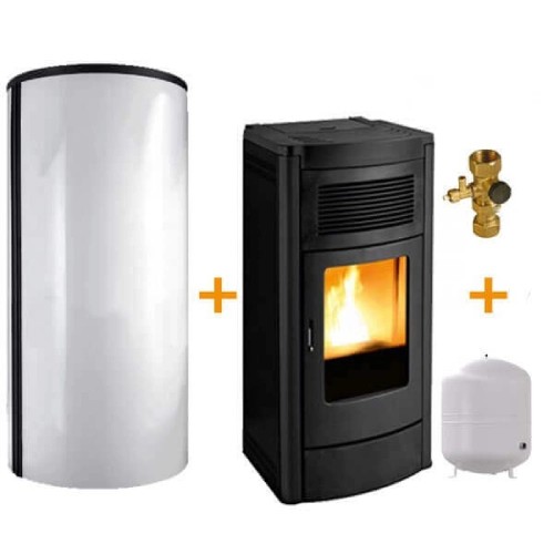 Pelletofen MCZ MUSA Hydro Komplettset 15,4 kW wasserführend Pelletofen MCZ MUSA Hydro Komplettset 15,4 kW wasserführend