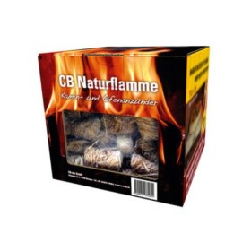 Kaminzubehör CB-tec - Naturflamme - 1kg Kamin- und Ofenanzünder