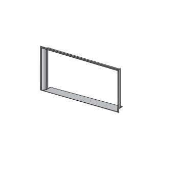 Edilkamin - Ausgeschmiegte rahmen für verkleidungen (Flat 120) Kaminzubehör