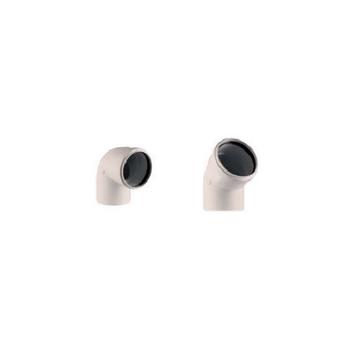 Edilkamin - Weißes Aluminiumrohr, Ø 6 cm Pelletofenzubehör