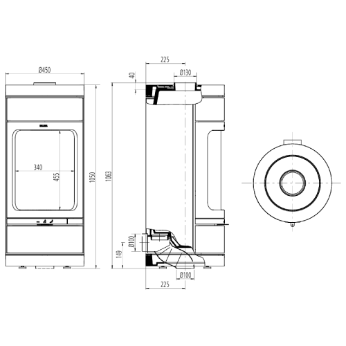 Leda Novia C Kaminofen 6 kW