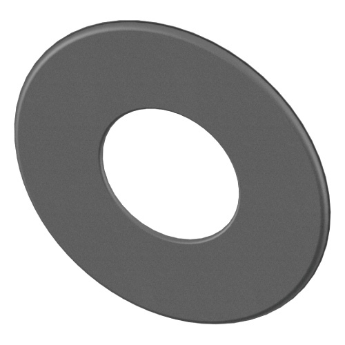 Ofenrohr - doppelwandig - Wandrosette bis 85 mm gussgrau - Tecnovis TEC-Protect