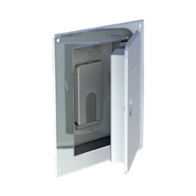 Edelstahlkamintüre 210 x 140 mm mit Rußschutztüre - einwandig - Tecnovis TEC-EW-Classic