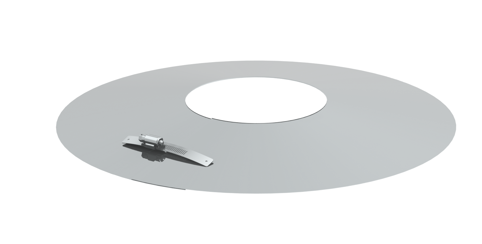 Wandrosette für Tecnovis Systeme