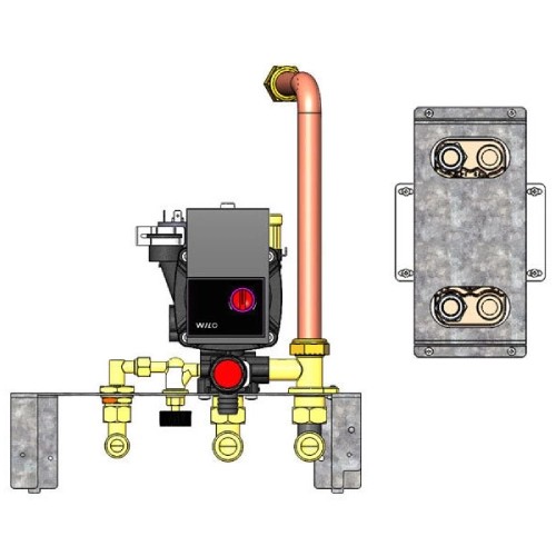 Edilkamin - KIT R2 mit Sanitär-Warmwasser (Laguna2 P18/24/29, Flamma 14 CS) Kaminzubehör Edilkamin - KIT R2 mit Sanitär-Warmwasser (Laguna2 P18/24/29, Flamma 14 CS) Kaminzubehör