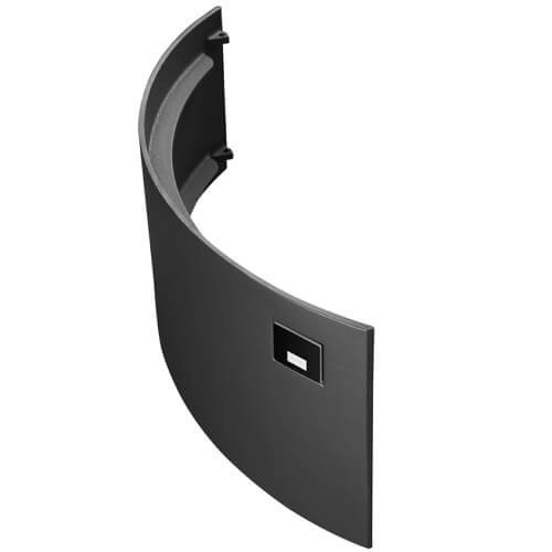 Oranier - Gusstür Holzlegefach Schwarz für Polar Neo 8, Polar Neo Aqua, Polar Neo W+ Kaminzubehör