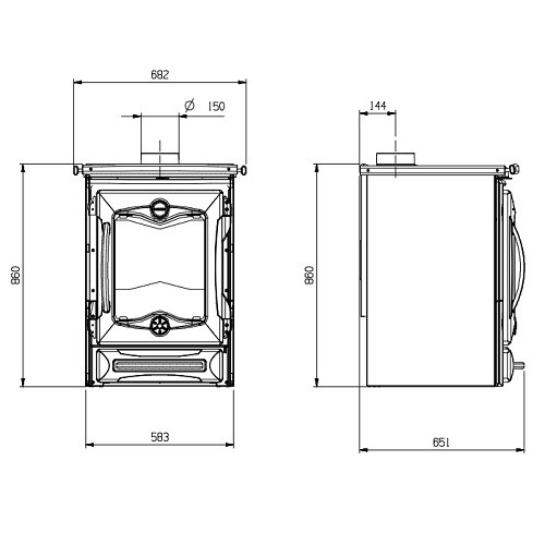 La Nordica Cucinotta Holzherd 9,1 kW