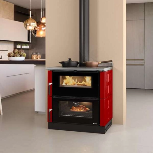 La Nordica Verona XXL Petra - Maiolica Holzherd 7 kW