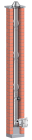 Schornsteinsanierung einwandig Ø 130 mm - Schiedel PRIMA PLUS