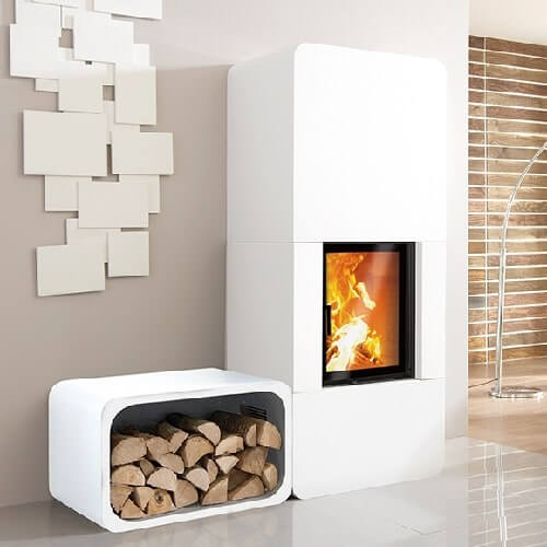 Camina S19 Retro Kaminbausatz 5 kW Speicheranlage