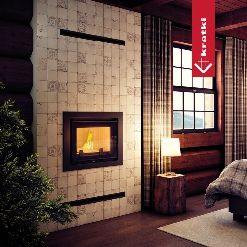 Kratki Zuzia 15 Deco Kamineinsatz 12 kW wasserführend