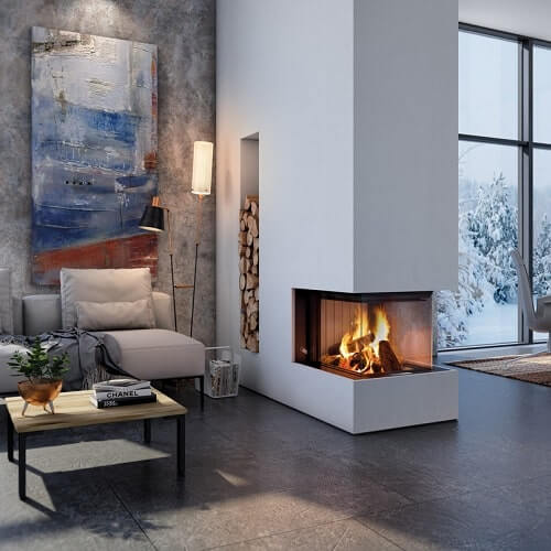 Spartherm Premium A-U-70h Kamineinsatz 11,4 kW Panoramakamin Schiebetür