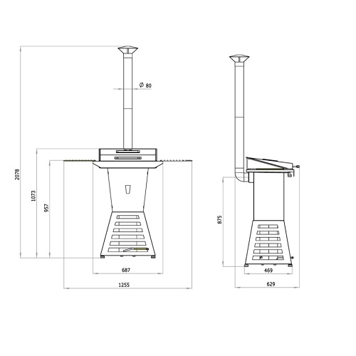 Wamsler Camp Pelletgrill