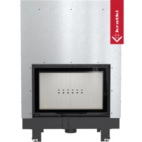 Kratki MBO Kamineinsatz 15 kW Schiebetür wasserführend