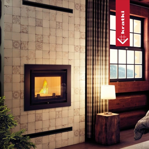 Kratki Zuzia 15 Deco Kamineinsatz 12 kW wasserführend