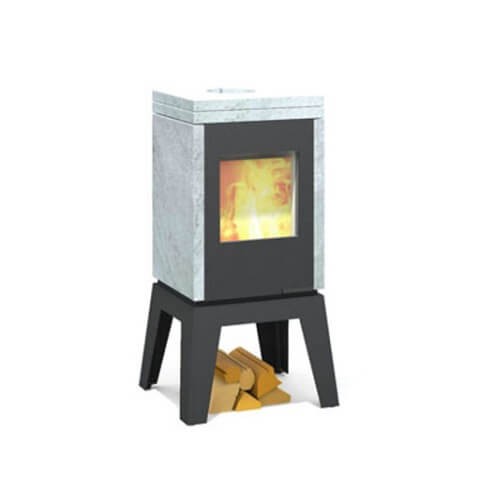 Kaminofen Wodtke Yoko 6kW Speicherofen