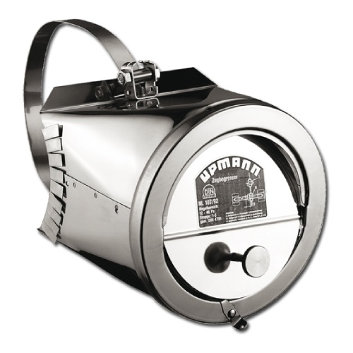 Zugbegrenzer aus Edelstahl Ø 150 mm mit Stutzen und Spannband - Tecnovis TEC-EW-Classic