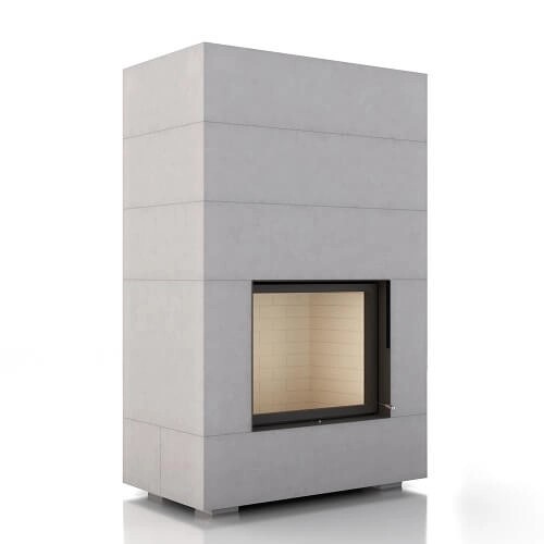 Brunner BSK 08, Kompaktkamin Kaminbausatz 11 kW Drehtür