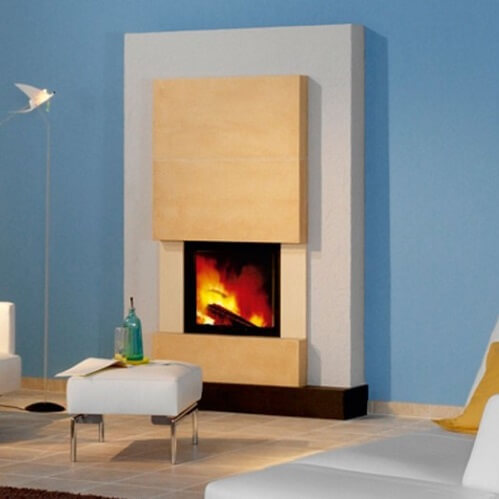 Spartherm Mini S Kamineinsatz 7 kW raumluftunabhängig Drehtür